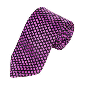 PENROSE BLACK, MEDIUM ORCHID PAISLEY TIE | MENS